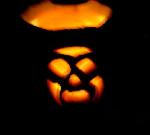 Skull pumpkin by Mike!
